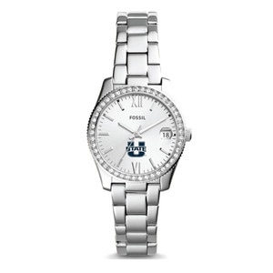 Women's Scarlette Mini Three-Hand Date U-State Stainless Steel Fossil Watch